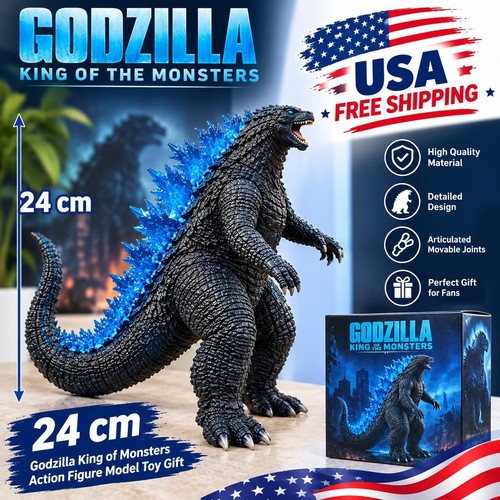 24cm godzilla action - 24cm,